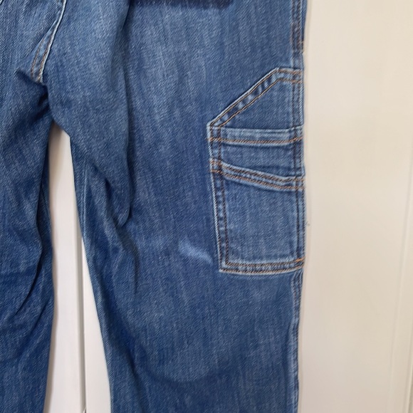 Anthropologie Pilcro & The Letterpress Patchwork Jeans, straight leg, Size 27 - Picture 7 of 9